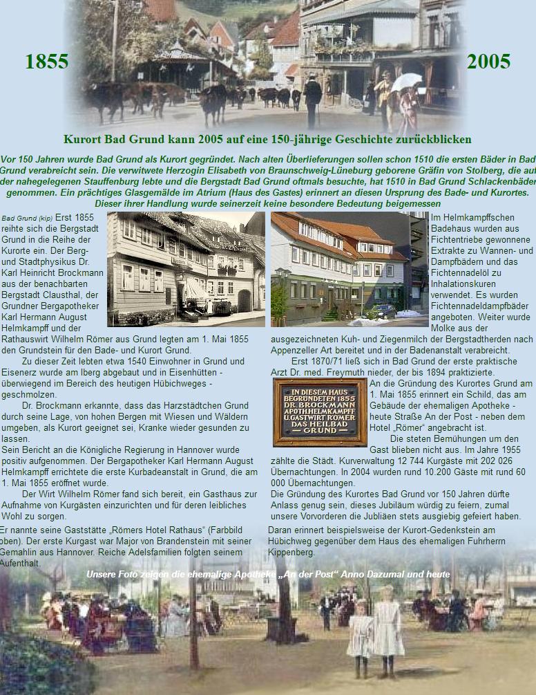 BadGrund 150Jahre